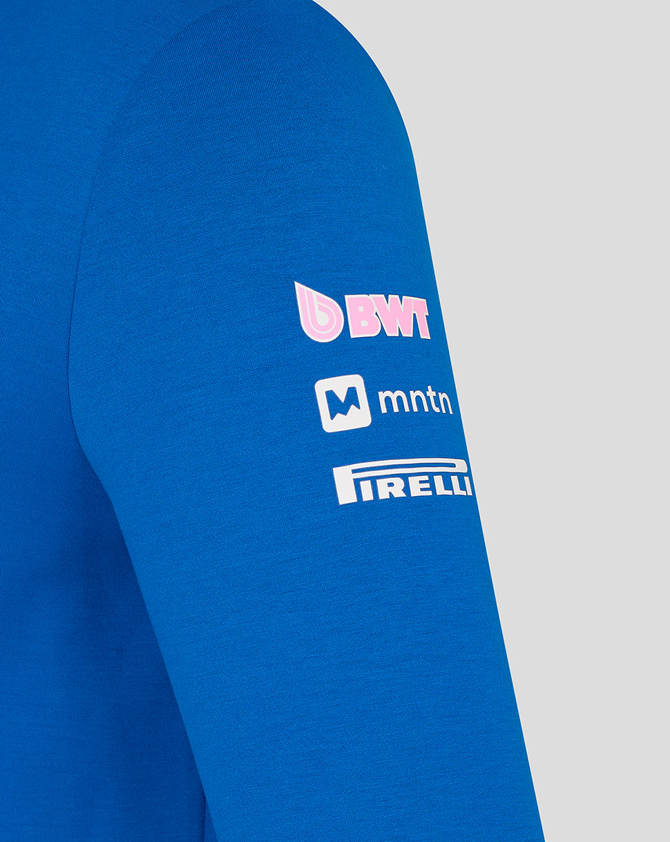 Alpine F1 Team Hooded Full Zip Sweatshirt Jacket 2025