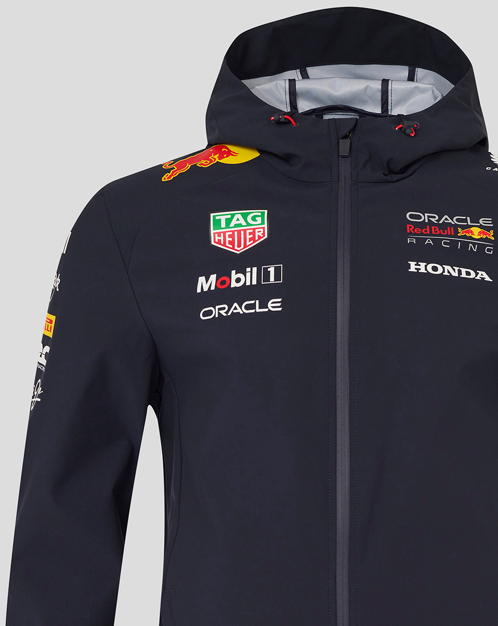 Red Bull Racing F1 Team Water Resistant Rain Jacket 2025