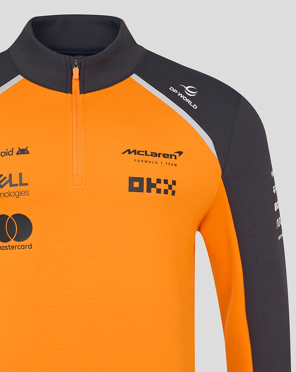 Mclaren F1 Team Quarter Zip Sweatshirt 2025