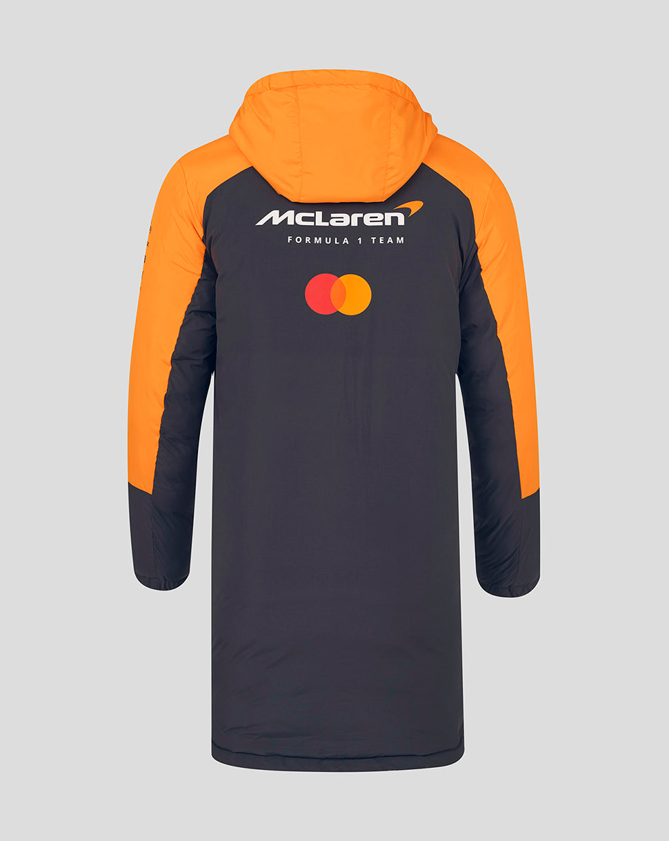 Mclaren F1 Team Longline Padded Rain Jacket 2025