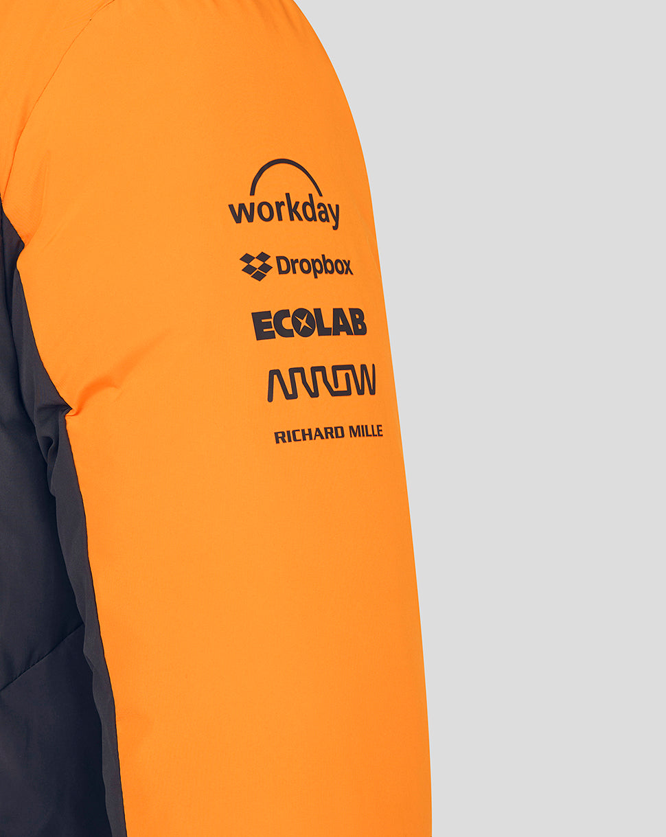 Mclaren F1 Team Longline Padded Rain Jacket 2025