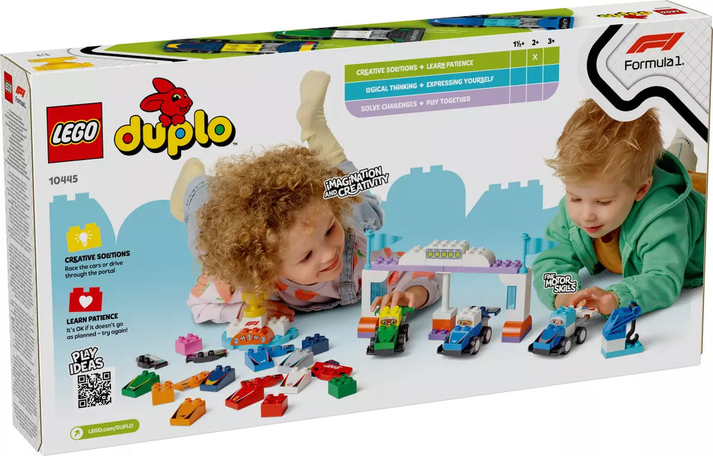 Formula 1 LEGO Duplo Team Race Cars & Drivers