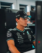 Mercedes AMG Petronas F1 Team 2025 Adidas George Russell Drivers Baseball Cap