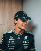 Mercedes AMG Petronas F1 Team 2025 Adidas George Russell Drivers Baseball Cap