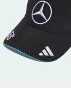 Mercedes AMG Petronas F1 Team 2025 Adidas George Russell Drivers Baseball Cap