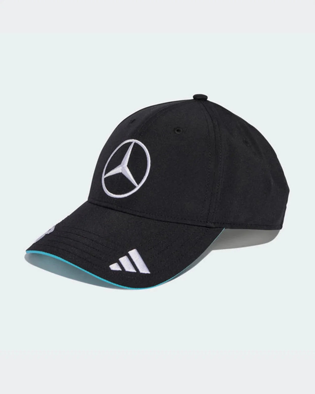 Mercedes AMG Petronas F1 Team 2025 Adidas George Russell Drivers Baseball Cap