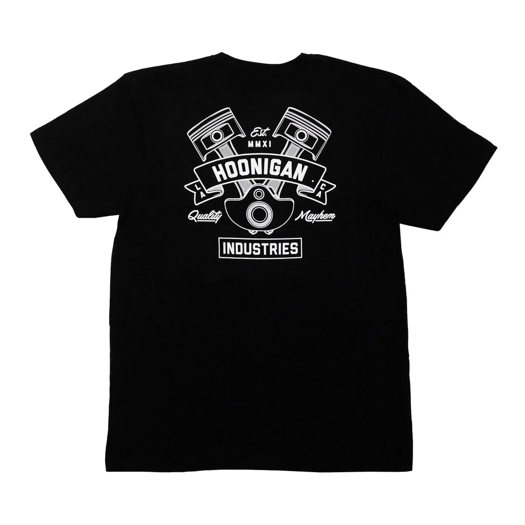 Hoonigan Cranked Black T-Shirt