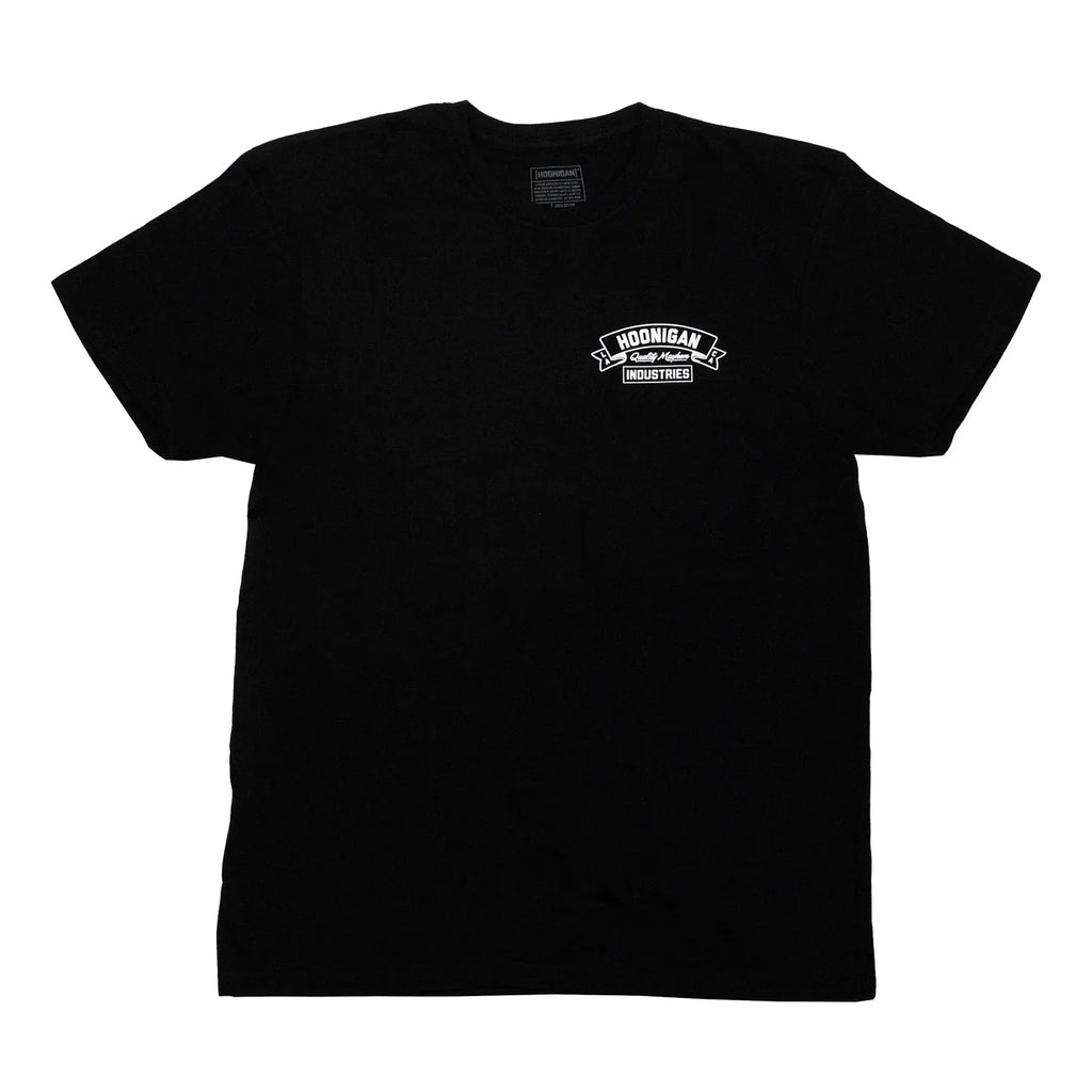 Hoonigan Cranked Black T-Shirt
