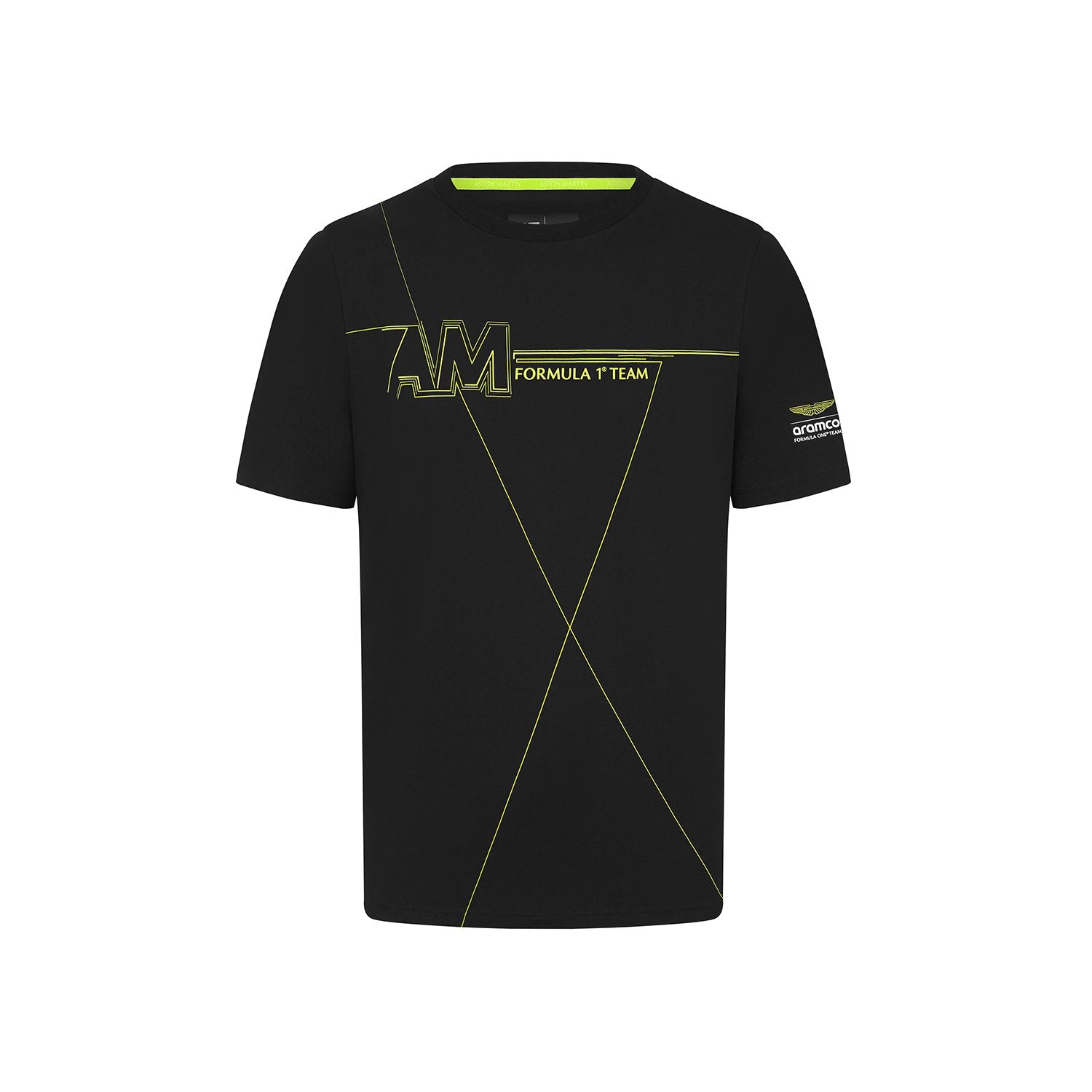 Aston Martin F1 Team Official Wireframe Graphic T-Shirt